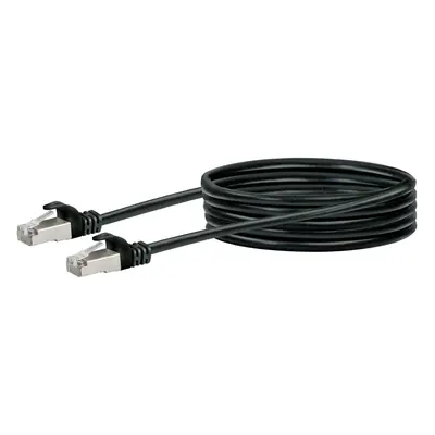 Schwaiger Síťový kabel CAT 6 (SF/UTP) konektor RJ45 > konektor RJ45 2,5 m černý