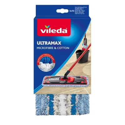 Vileda Náhradní návlek na mop Ultramax Microfibre+Cotton, 1 ks