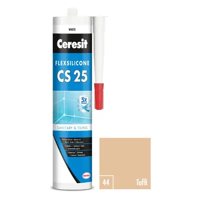 CERESIT CS 25 Sanitární silikon 44 Toffi 280 ml