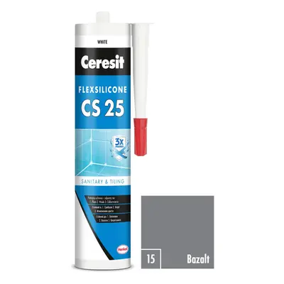 Ceresit Sanitární silikon CS 25 Bazalt, 280 ml