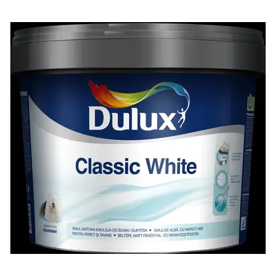 Dulux Interiérová emulzní barva Classic White 3 l