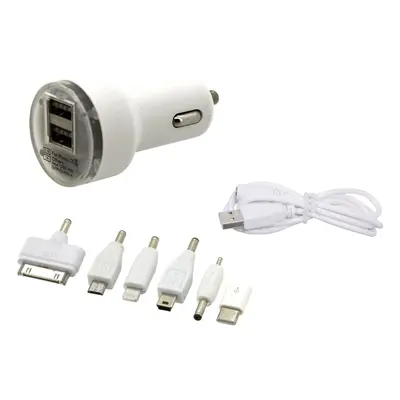 Compass Nabíječka telefonu 12V 2,1A (Iphone 4-8, miniUSB, microUSB, USB-C)