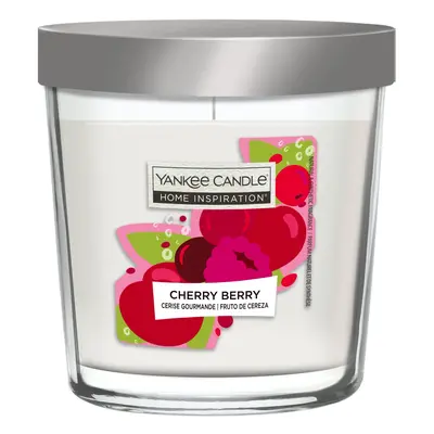 Yankee Candle Vonná svíčka ve skle Home Inspiration Cherry Berry, 200 g