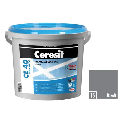 Ceresit Flexibilní spárovací hmota CE 40 Aquastatic Bazalt, 5 kg