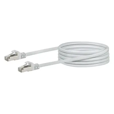 Schwaiger Síťový kabel CAT 6 (SF/UTP) konektor RJ45 > konektor RJ45 2,5 m bílý