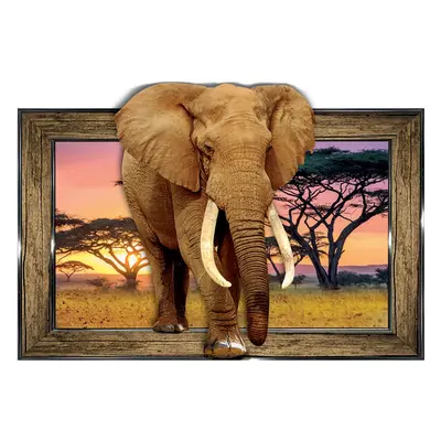 Bondecor Obraz 3D Elephant 30 x 40 cm