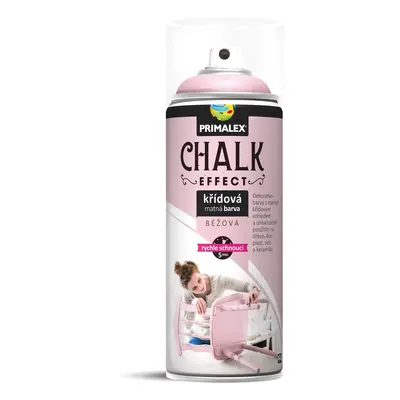 Primalex Křídová matná barva ve spreji Chalk Effect béžová 400 ml