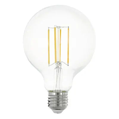 Eglo LED žárovka E27, G95, 1055 lm, 2700 K, 1x8W, čiré sklo