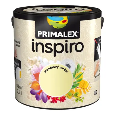 Primalex Barevný vnitřní malířský nátěr Inspiro mandlový sorbet 2,5 l