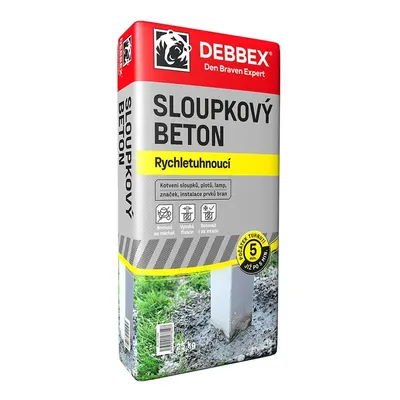 Den Braven Sloupkový beton rychletuhnoucí 25 kg