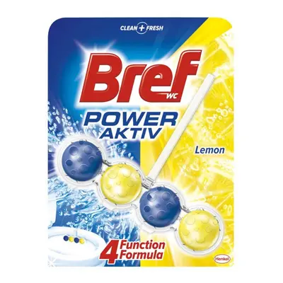 Bref Tuhý WC blok Power Aktiv Lemon 50 g