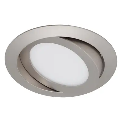 Briloner Vestavné LED svítidlo matný nikl otočné V: 3,4 cm průměr: 14 cm, energe