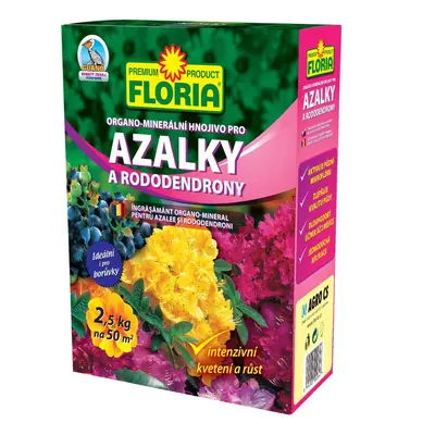 Floria Organominerální hnojivo azalky rododendrony