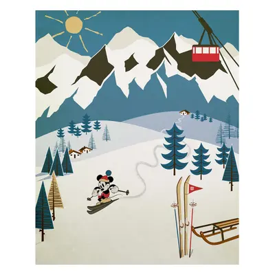 Komar Vliesová fototapeta Mickey Alpine 200 x 250 cm