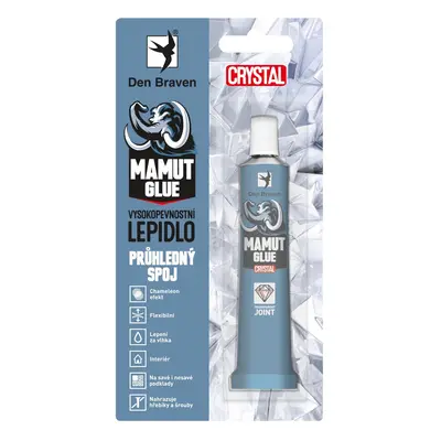 Den Braven Lepidlo MAMUT GLUE Crystal 25 ml, transparentní