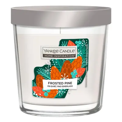 Yankee Candle Vonná svíčka ve skle Home Inspiration Frosted Pine, 200 g