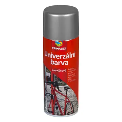 Primalex Univerzální barva ve spreji RAL 9006 bílý hliník 400 ml