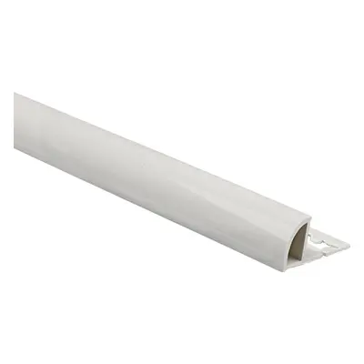 Arcansas Ochranný profil RONDBRIL PVC bílý 8 x 25,5 x 2500 mm