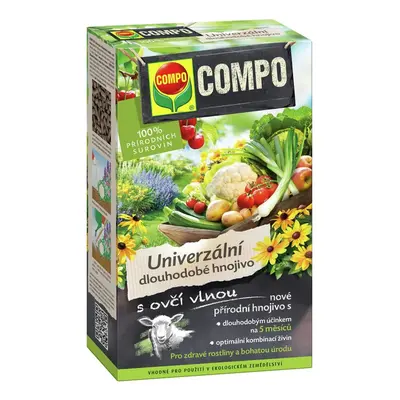 Compo Univerzální dlouhodobé hnojivo s ovčí vlnou 750 g