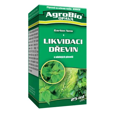 AgroBio Opava Přípravek k likvidaci dřevin a odolných plevelů GARLON NEW 25 ml