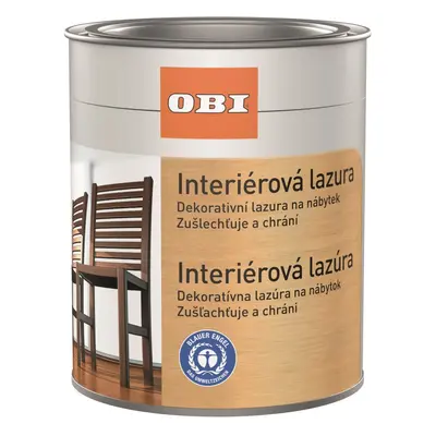 OBI Interiérová lazura, dub, 750 ml