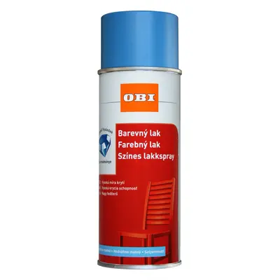 OBI Sprej polomatný RAL 5012 světle modrá 400 ml