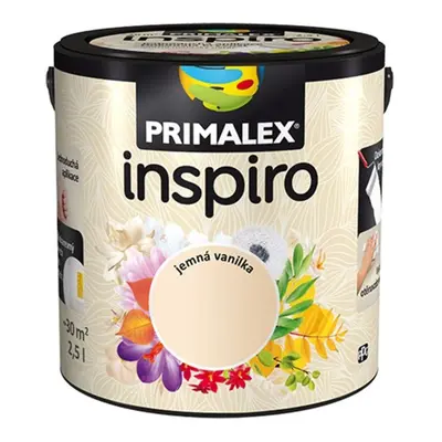 Primalex Barevný vnitřní malířský nátěr Inspiro jemná vanilka 2,5 l