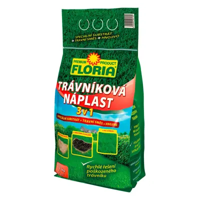 Floria Trávníková náplast 3v1, 1 kg