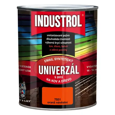 Industrol Univerzál S2013 email oranž návěstní 750 ml