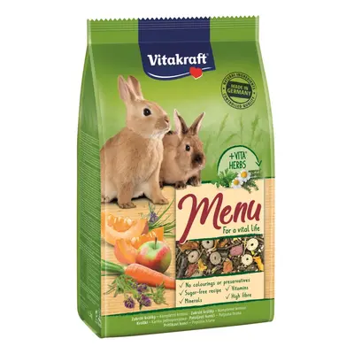 Vitakraft Kompletní krmivo pro králíky Menu 3 kg