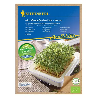 Kiepenkerl BIO Microgreen plátky řeřicha 3 ks