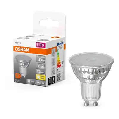 Osram LED reflektorová žárovka Star PAR16, GU10, 6,9 W, 620 lm, 2700 K, čirá