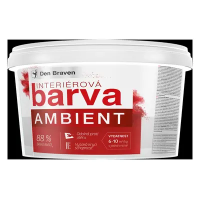 Den Braven Interiérová barva AMBIENT bílá 7,5 kg