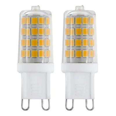 Eglo LED žárovka G9, 320 lm, 4000 K, 2x3W, průhledný plast