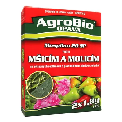 AgroBio Mospilan proti mšicím a molicím 2 x 1,8 g