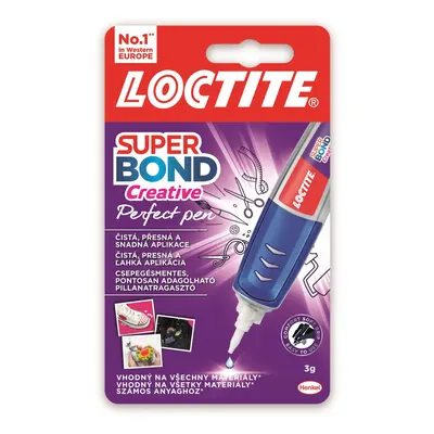 Loctite Vteřinové lepidlo Super Bond Perfect Pen 3 g