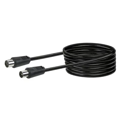 Schwaiger Anténní kabel černý 7,5 m