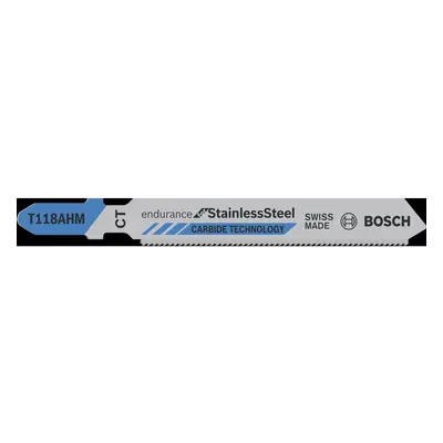 Bosch Pilový plátek pro kmit. pily T 118 AHM End. for Stainl. Steel, 3 ks, 83 mm