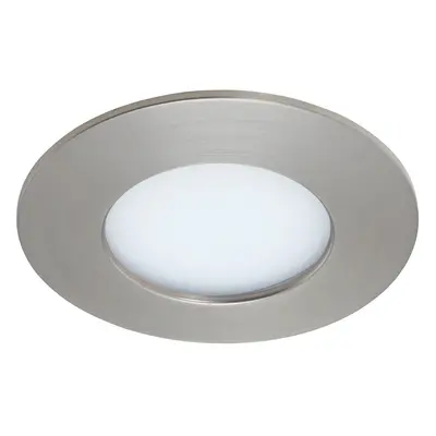 Briloner Vestavné LED svítidlo plast matný nikl V: 3 cm prumer: 8,5 cm