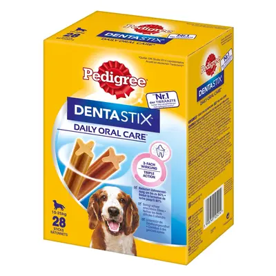 Pedigree Žvýkací pochoutka pro psy Denta Stix Medium, 28 ks