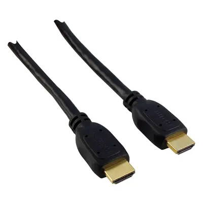 Připojovací kabel HDMI 5 m pozlacený černý HDMI0500 043