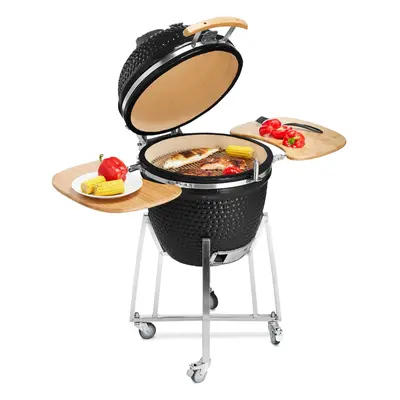 Buschbeck Keramický gril Kamado XL Set, černá, 130 x 121 x 73 cm