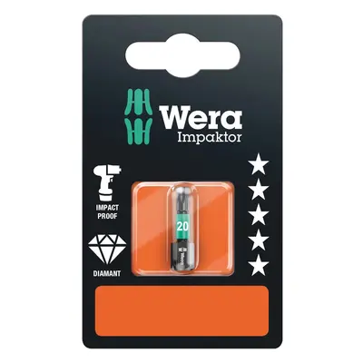 Wera Bit Torx Impactor 867/1 IMP DC SB s diamantovým povlakem, TX20 x 25 mm