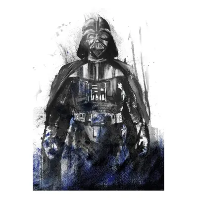 Komar Vliesová fototapeta Star Wars Watercolor Vader 200 x 280 cm