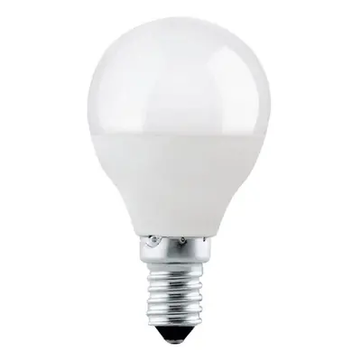 Eglo LED žárovka E14, P45, 470 lm, 4000 K, 1x5W, opál