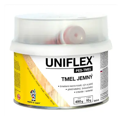 Uniflex Jemný polyesterový tmel 485 g + 15 g