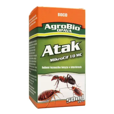 AgroBio Atak MikroCif na hubení lezoucího hmyzu 50 ml