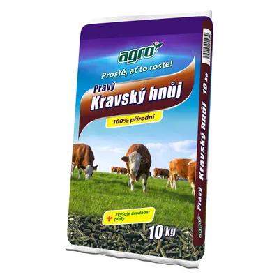 AGRO Pravý kravský hnůj 10 kg