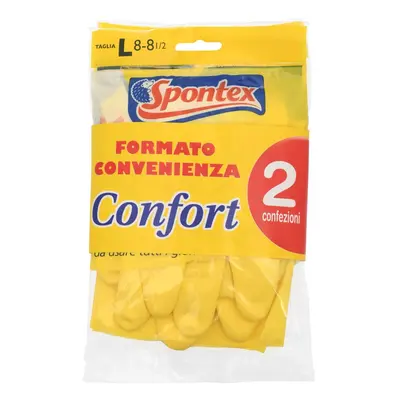 Spontex Confort rukavice vel. L, 2 páry