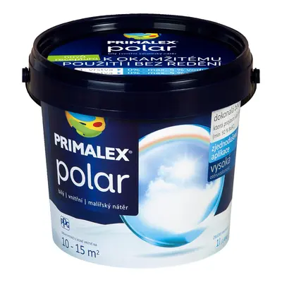 Primalex Vnitřní malířský nátěr Polar bílý 1 l